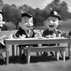 Pooky Park AI 1950s TV Commercial Theme Park