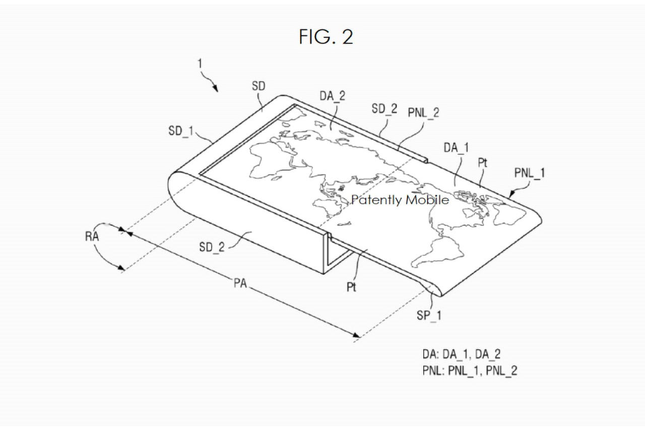 Samsung Galaxy Smartphone Mini-Slidable Display Patent Leak