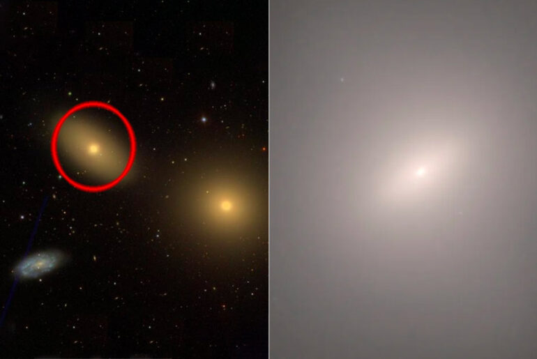 Hubble Elliptical Galaxy NGC 3384