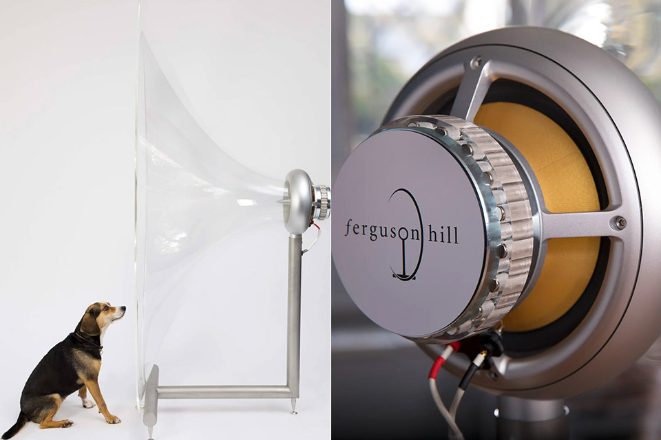 Ferguson Hill Jetstream Loudspeaker System Transparent