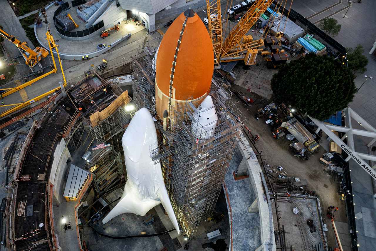 Space Shuttle Endeavour Ready-to-Launch California Science Center
