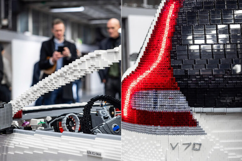LEGO 1:1 Scale Volvo V70 Car