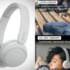 Sony WH-CH520 Wireless Headphones 2024