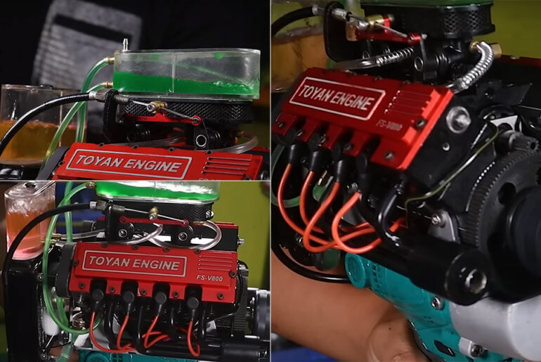 Functional V8-Powered Drill