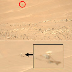 NASA Perseverance Mars Rover damaged Ingenuity Helicopter