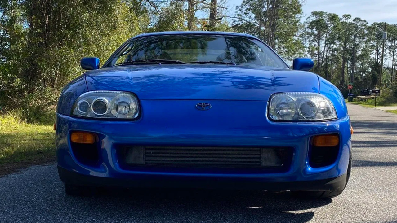 1993 Toyota Supra Turbo For Sale Blue