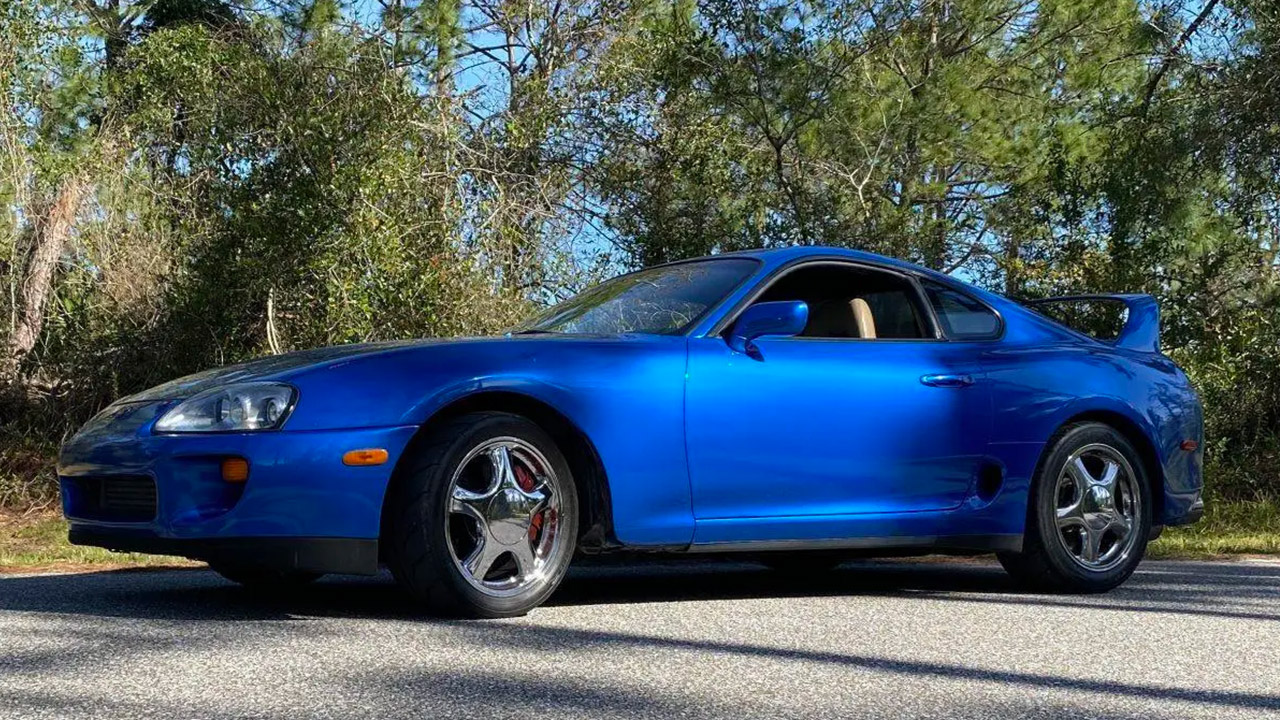 1993 Toyota Supra Turbo For Sale Blue