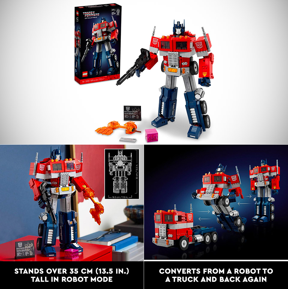 LEGO Icons Optimus Prime Set 10302