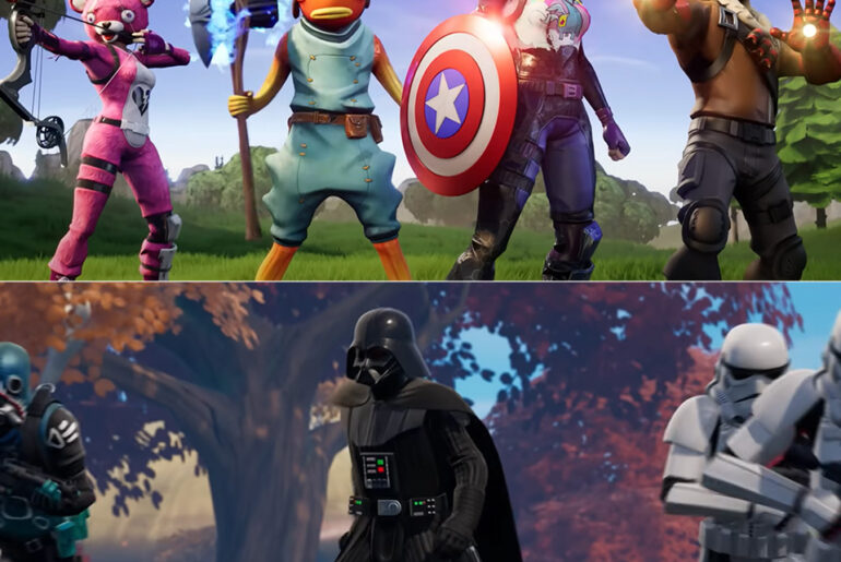 Disney Epic Games Partnership Fortnite