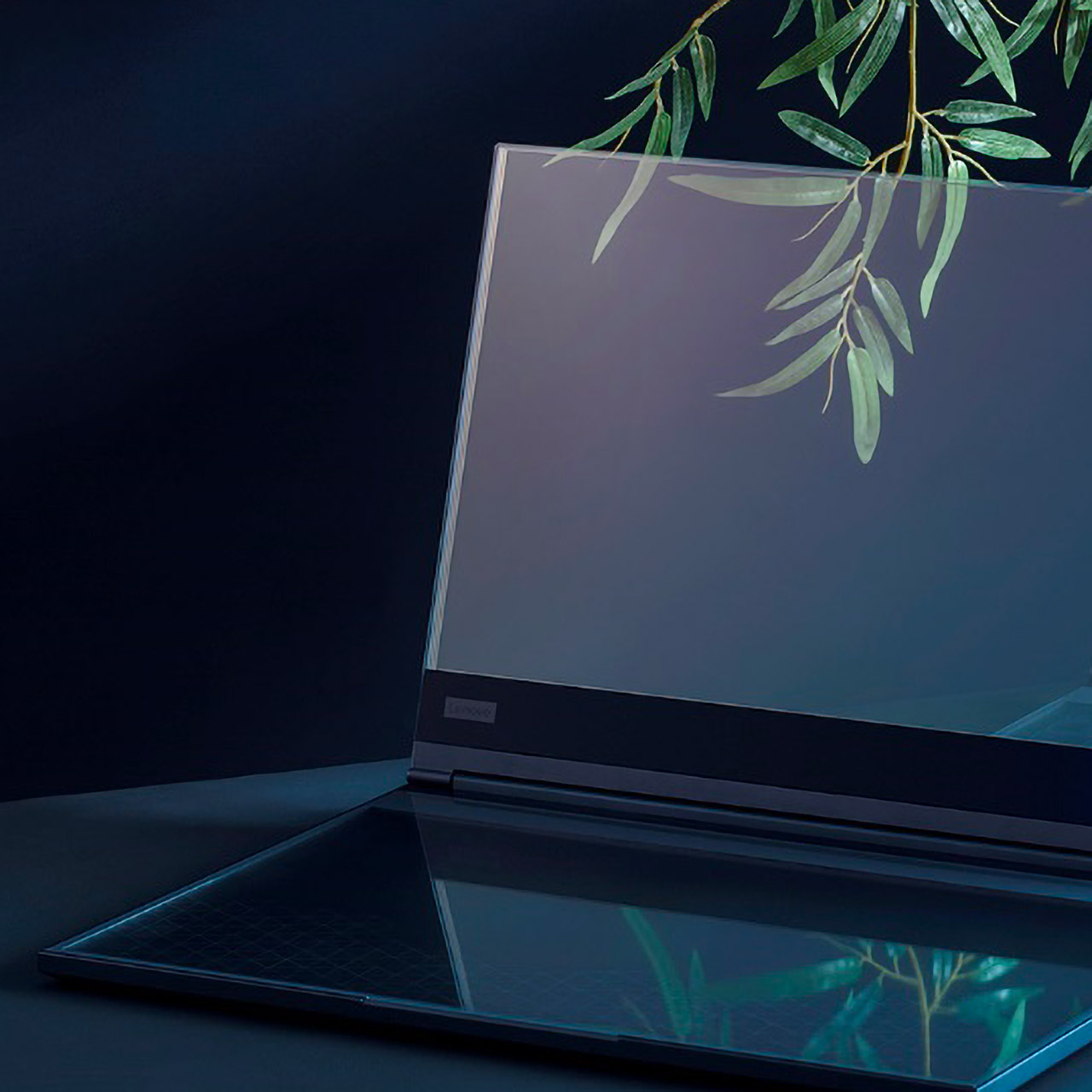 Transparent Lenovo Laptop Leak Image MWC 2024