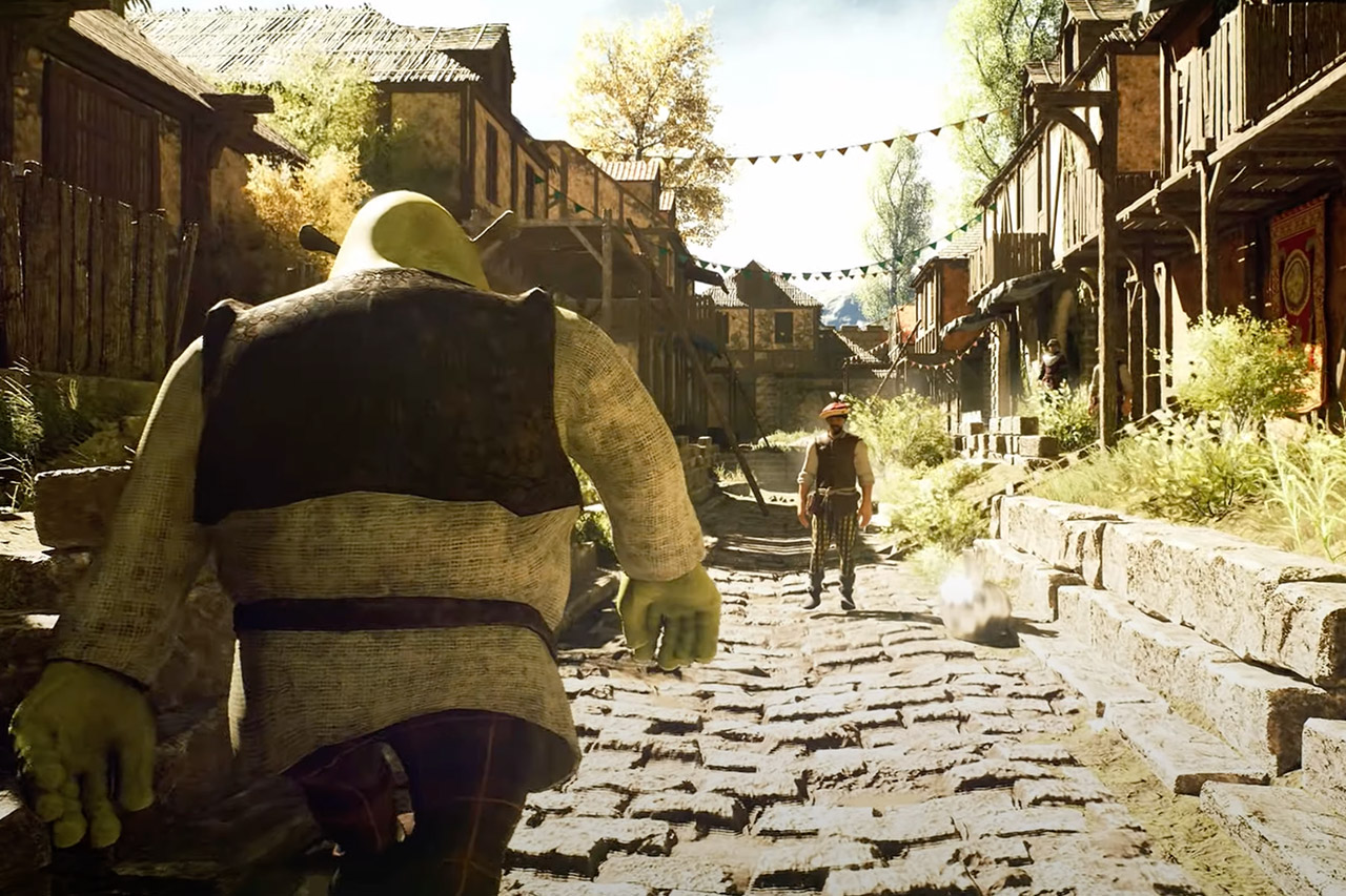 Open-World Shrek Game Unreal Engine 5