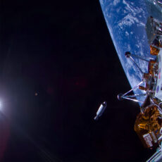 Intuitive Machines IM-1 Mission Nova-C Lunar Lander Photos Earth