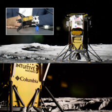 Intuitive Machines Odysseus Lunar Lander Tipped Over Moon