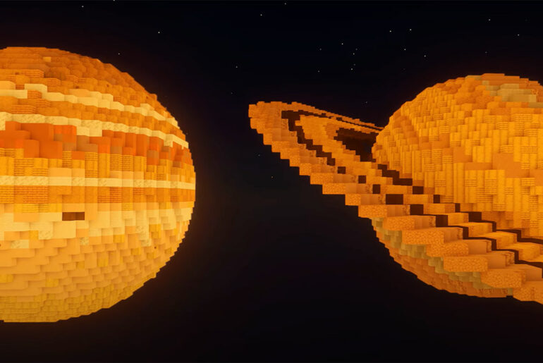 Building Solar System Minecraft