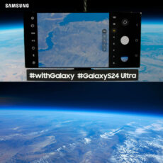 Samsung Galaxy S24 Ultra Earth from Space
