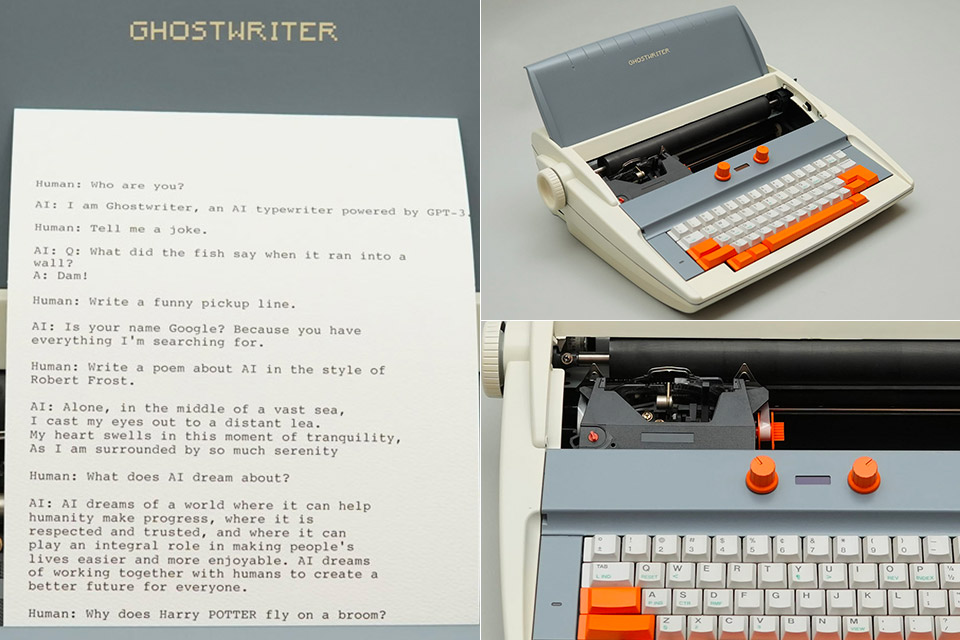 Typewriter ChatGPT-Powered Ghostwriter