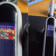 Electric Toothbrush Run DOOM