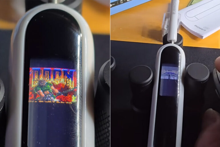 Electric Toothbrush Run DOOM