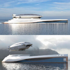Lazzarini Colossea Mega-Yacht Airship Norge