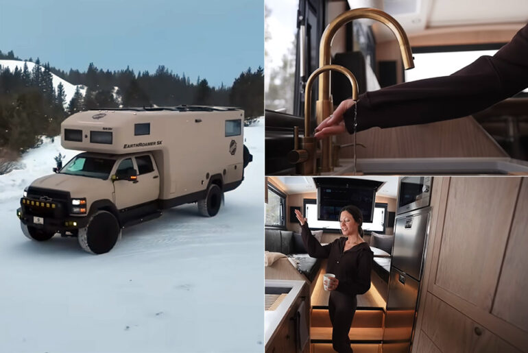2024 EarthRoamer SX Expedition Vehicle Kara and Nate