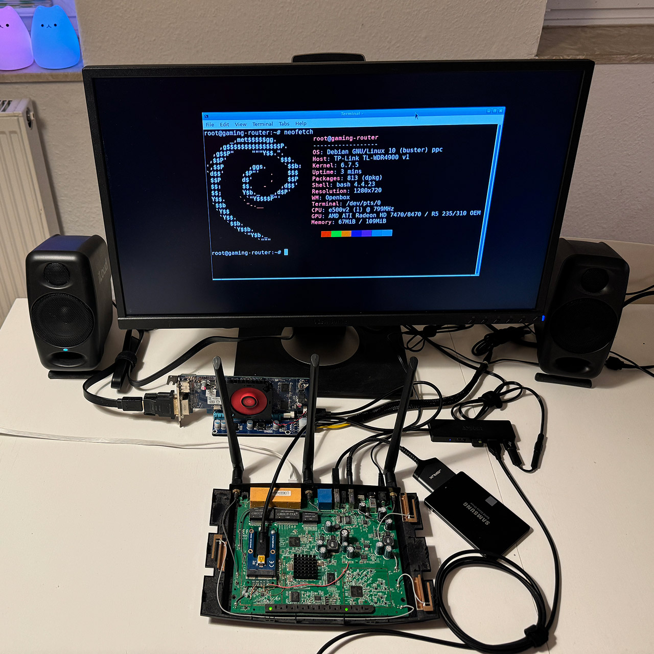 GTA Vice City Running on TP-LINK Wireless Router
