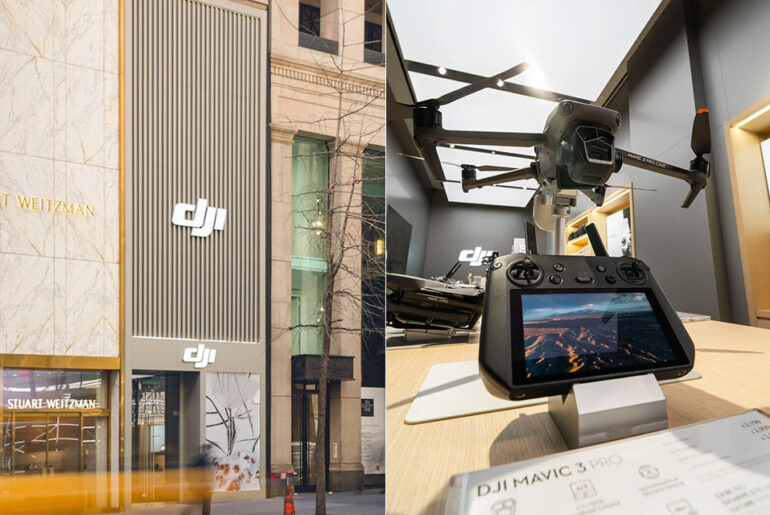 DJI First Concept Store NYC Drones Camera