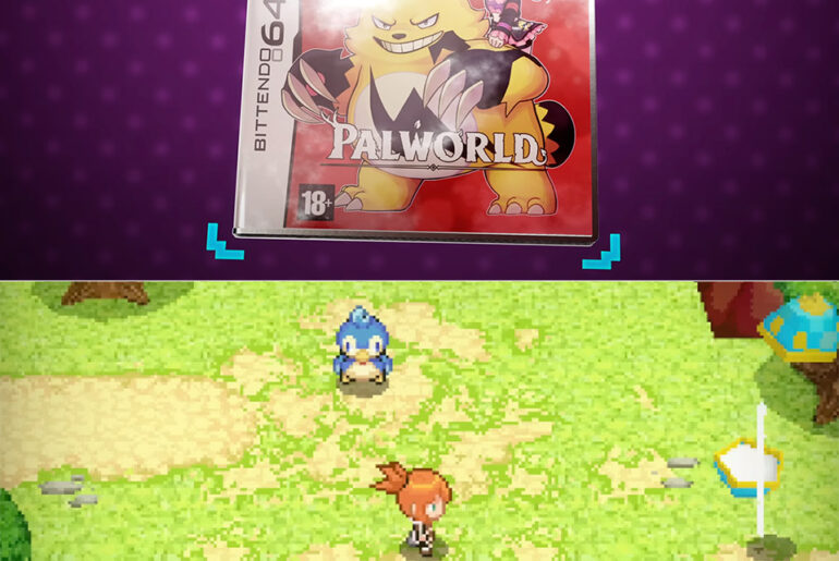 Palworld Demake Nintendo DS 64 Bits