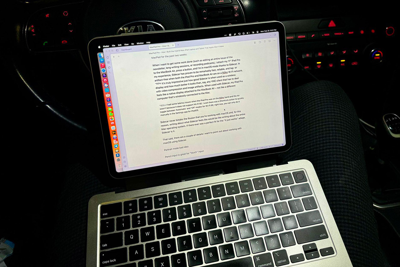 iPad MacBook Mod MacPad