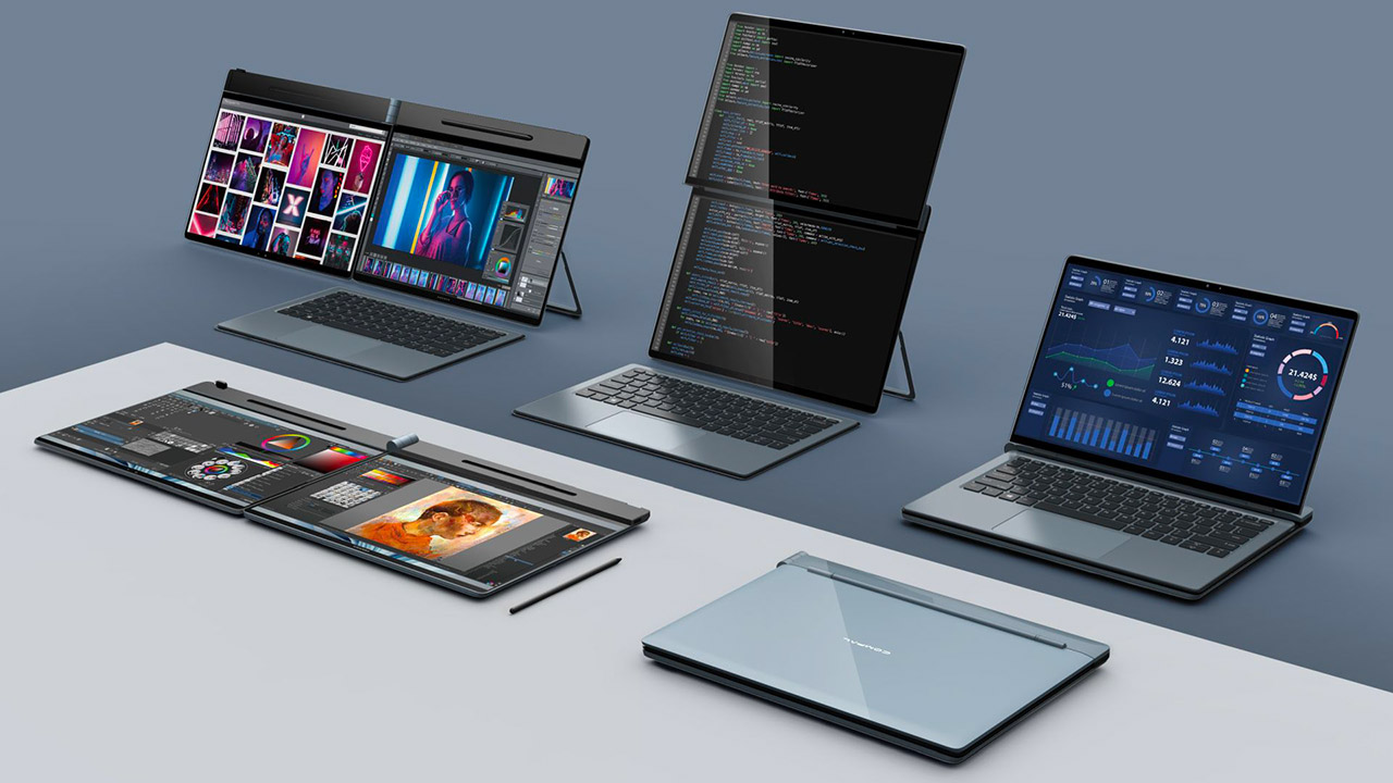 Compal DualFlip Dual-Screen Laptop