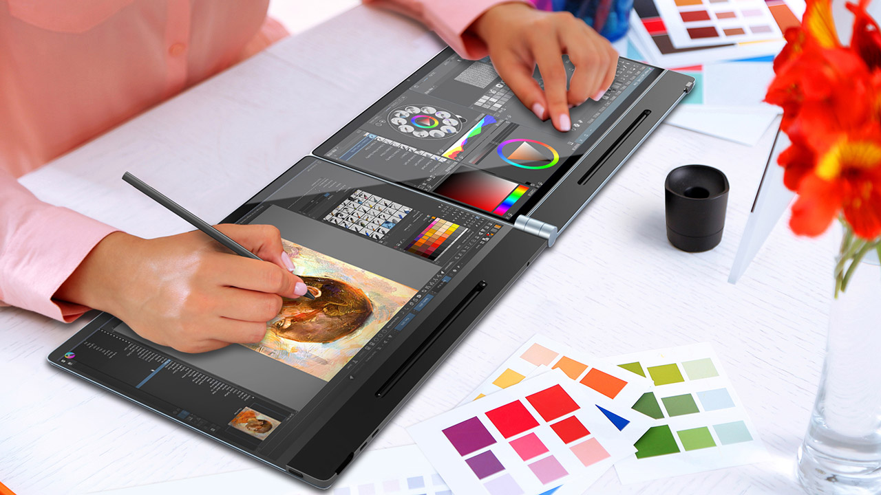 Compal DualFlip Dual-Screen Laptop