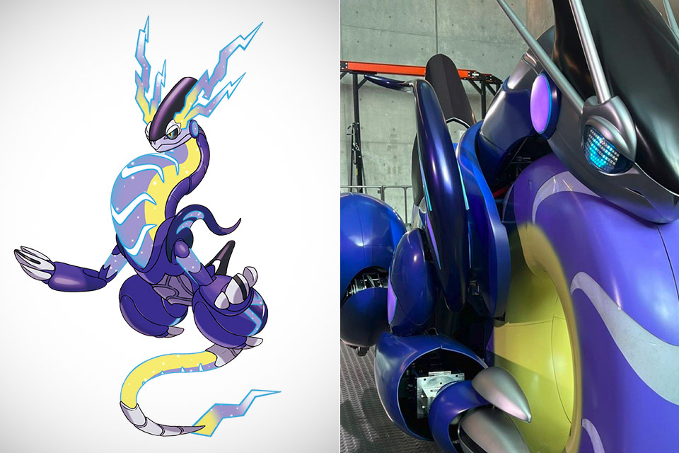 Toyota Real Pokemon Violet Miraidon Motorcycle