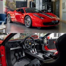 Ferrari 458 Racing Simulator Actual Supercar