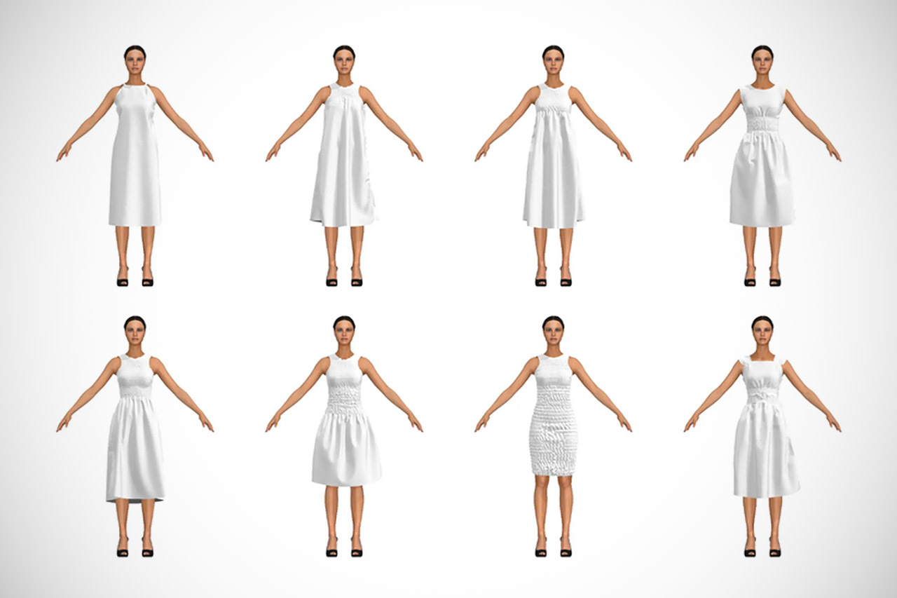 MIT 4D Knit Dress Heat Gun Robot