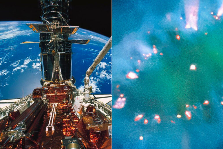 Hubble Space Telescope Necklace Nebula