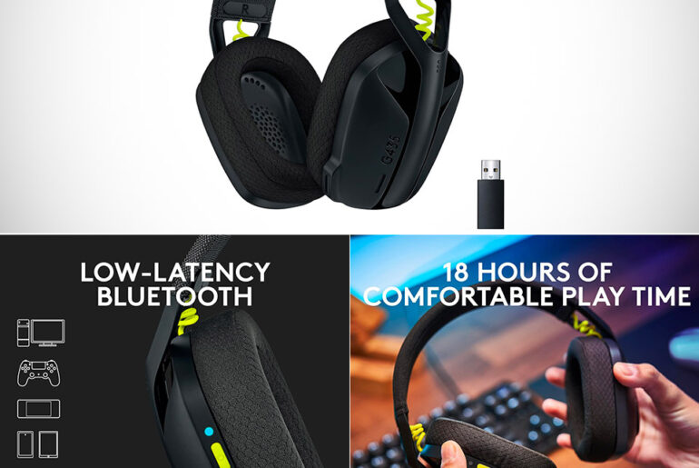 Logitech G435 Lightspeed Wireless Bluetooth Gaming Headset
