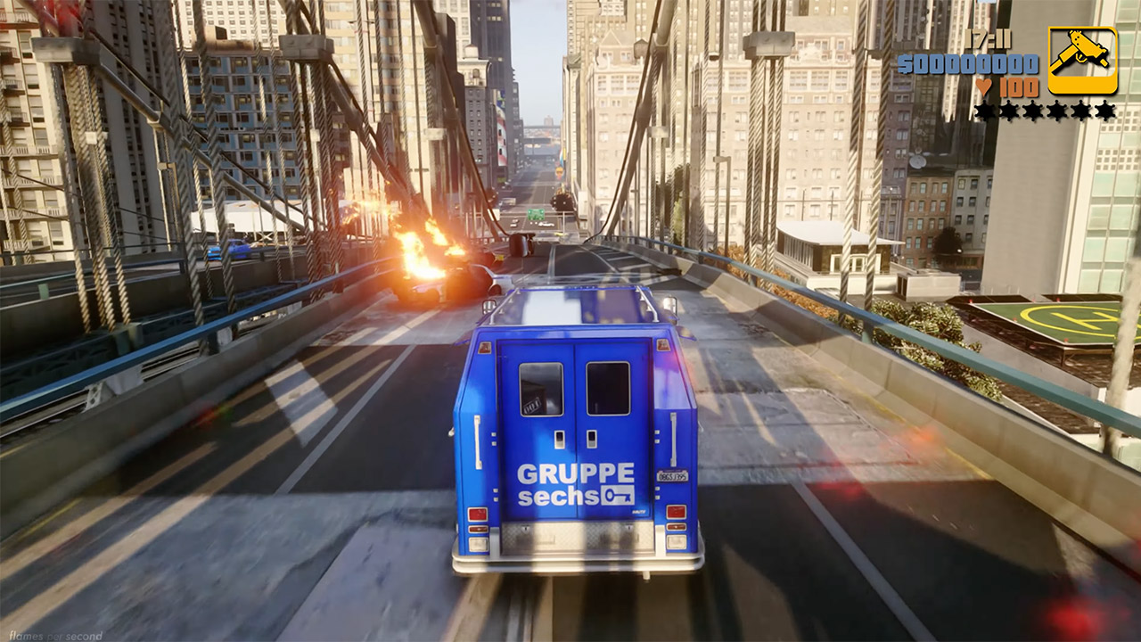 Grand Theft Auto III Remake Unreal Engine 5