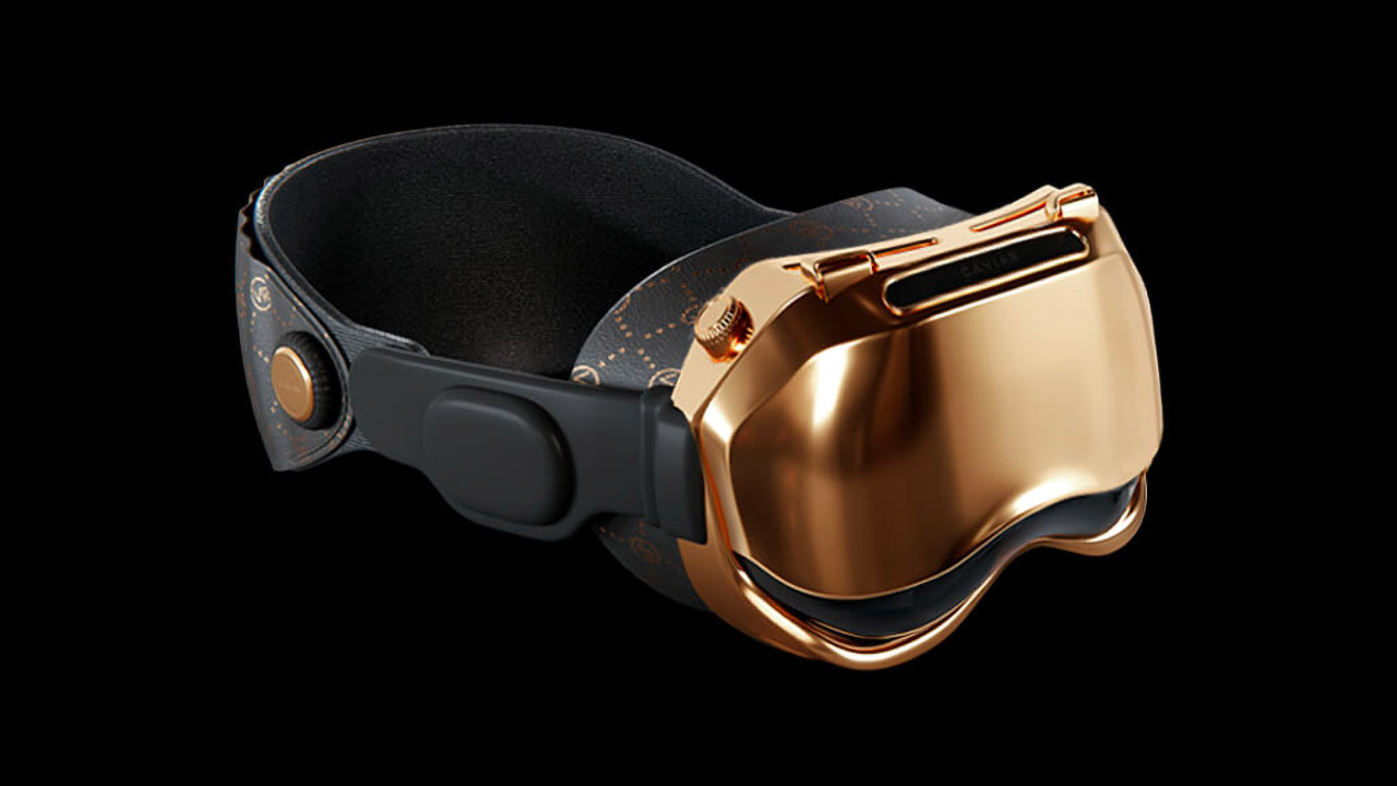 18K Gold Apple Vision Pro CVR Edition Caviar