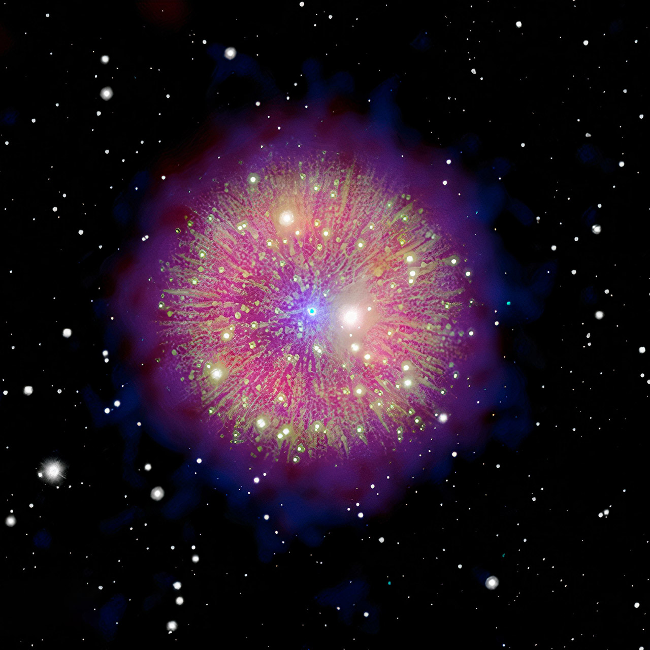 NASA Chandra X-Ray Observatory Supernova Remnant 3C 58