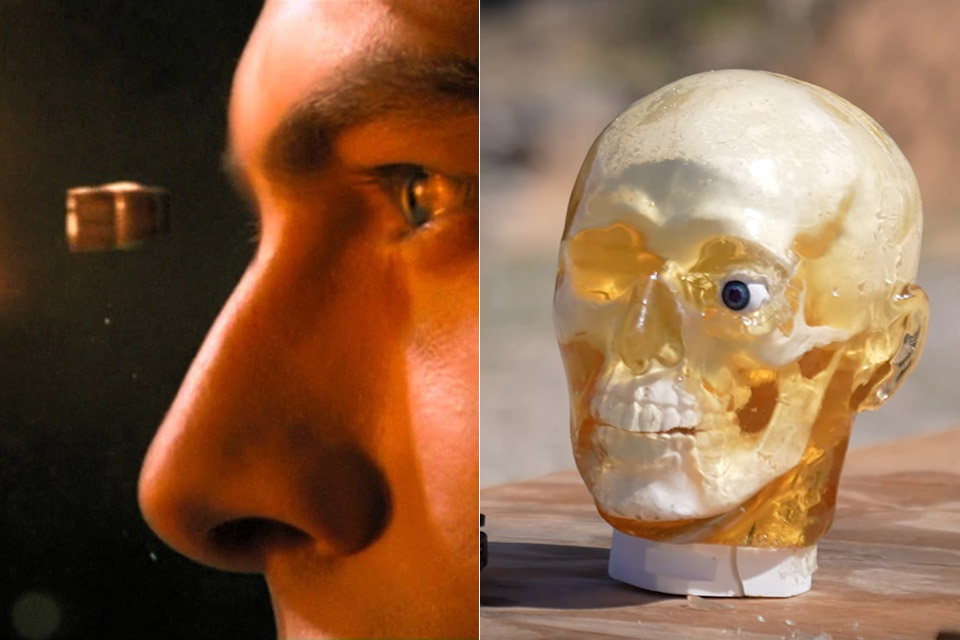 Slow Mo Guys Superman Eyeball. vs Bullet