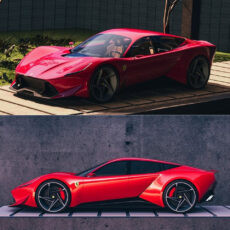Ferrari Tempesta Concept Electric EV Supercar