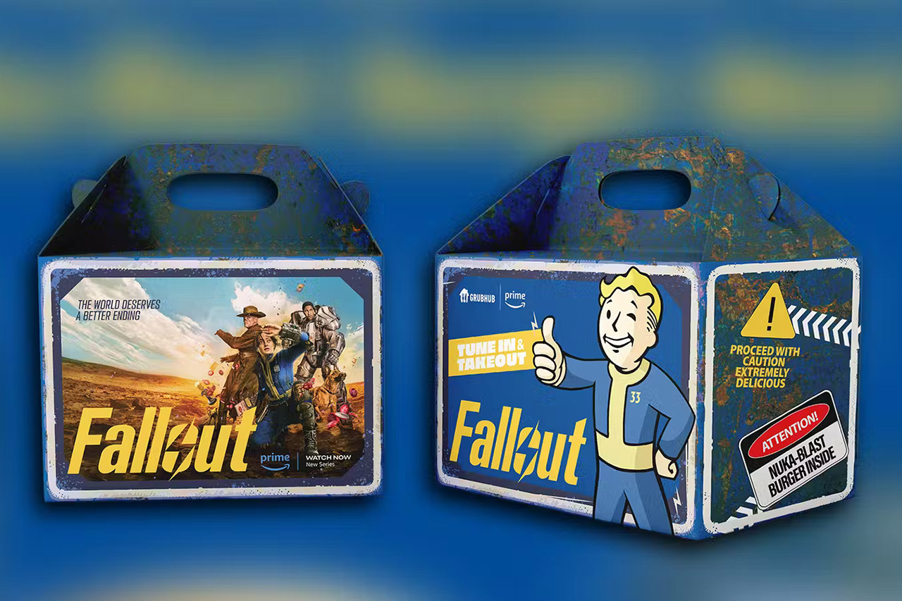 Grubhub Prime Video Fallout Nuka Blast Burger Meal