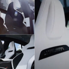 Tesla Model S Plaid Sport Seats First Look