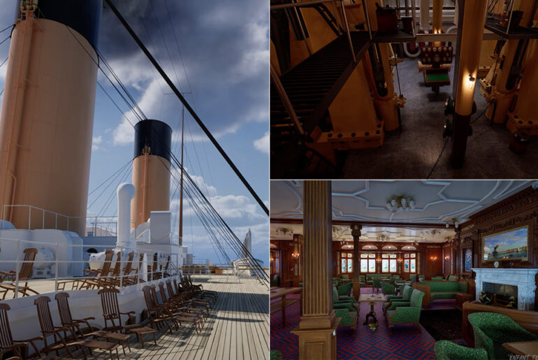 Titanic Unreal Engine 5 Tour Walkthrough