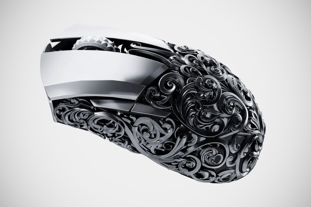 Computer Mouse Victorian Era Steampunk