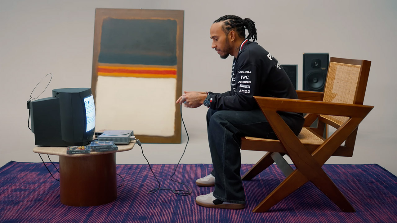 F1 Champion Lewis Hamilton Driver tutorial Mission PlayStation