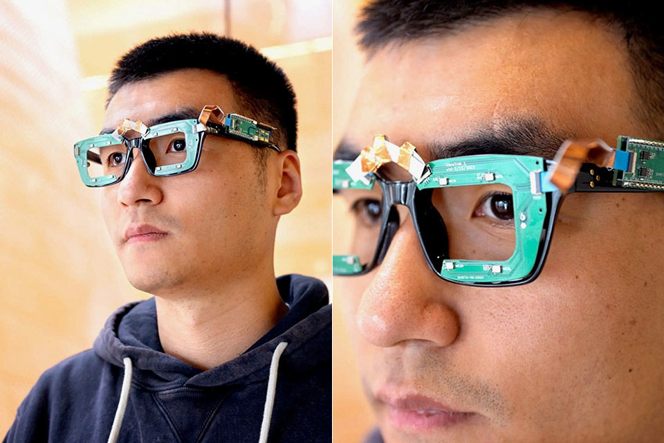 Cornell GazeTrak AI Sonar Smartglasses