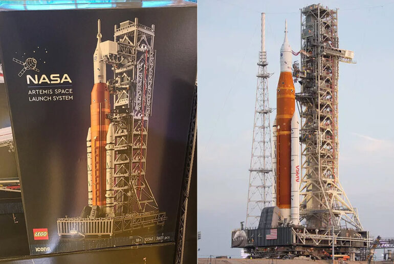 LEGO Icons NASA Artemis Space Launch System 10341 Set Leak