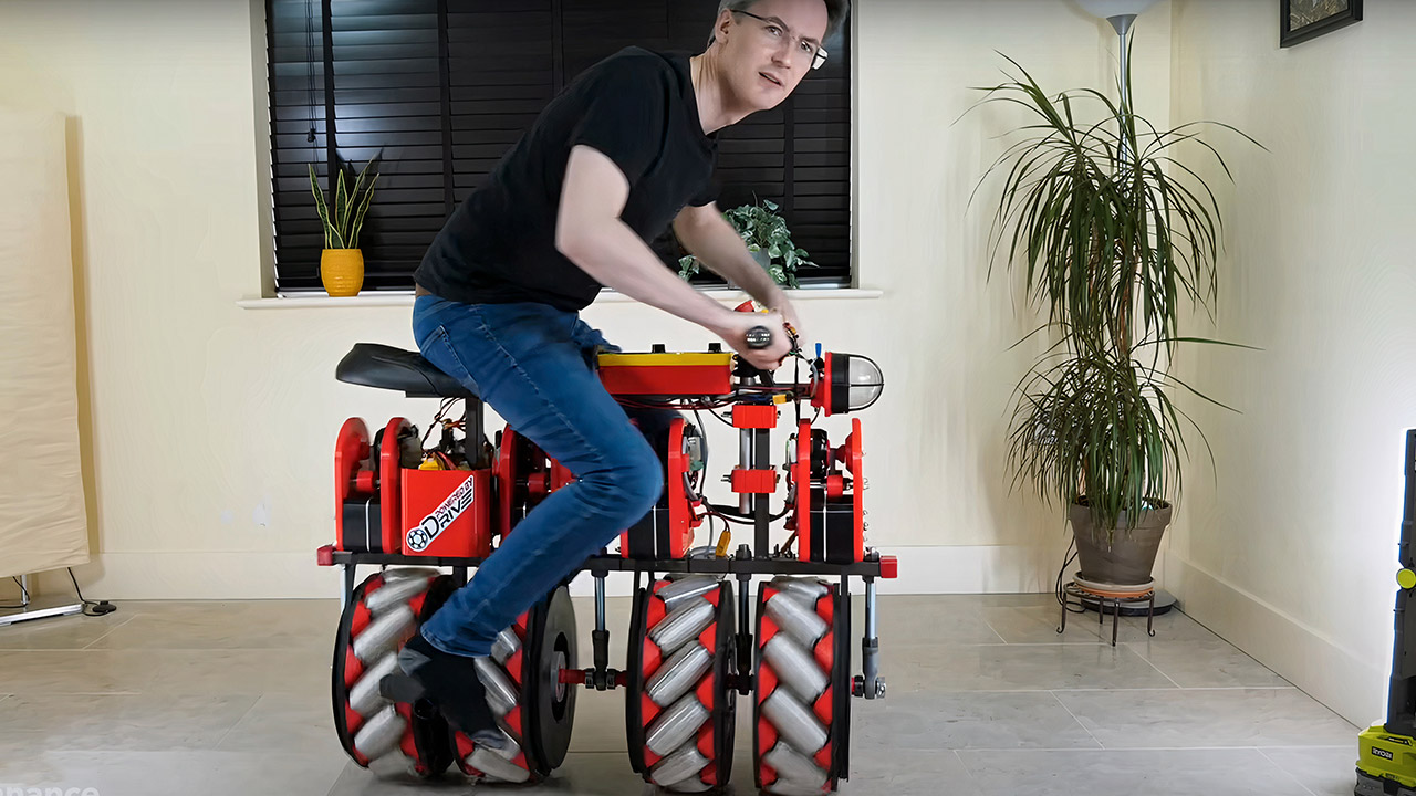 James Bruton Screw Bike