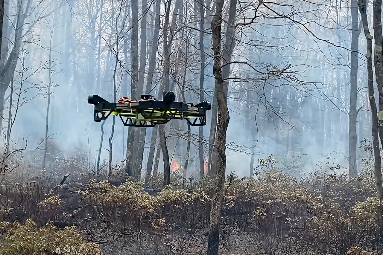 Carnegie Mellon Autonomous Drone Wildfire