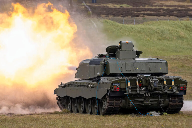 British Army Challenger 3 Tank